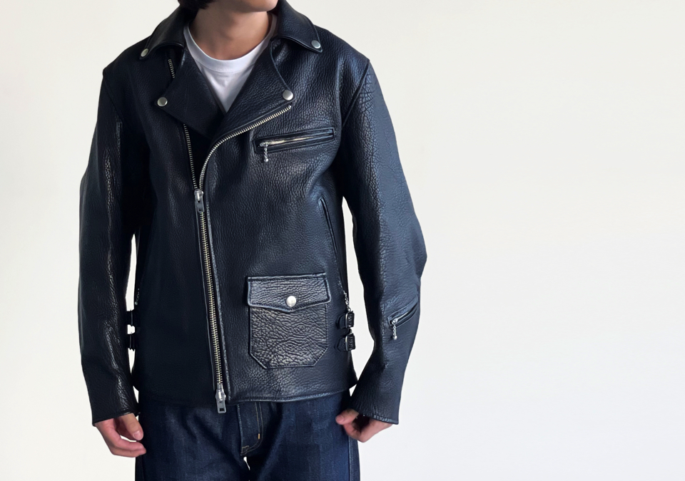 ブルーナボイン 17SS オークニージャンパー レザージャケット 山羊革 SALE 20%OFF】BRU NA BOINNE(ブルーナボイン) ドンエンガスジャケット